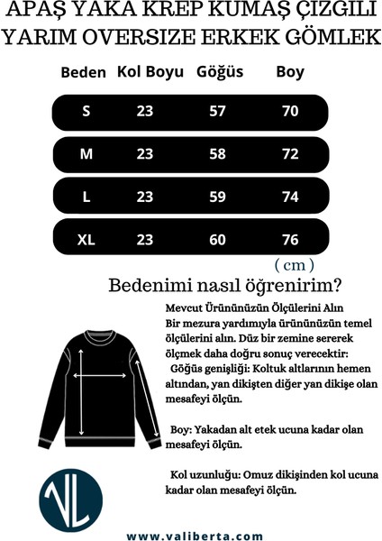 Apaş Yaka Krep Kumaş Çizgili Yarım Oversize Erkek Gömlek - Lacivert indirimleri