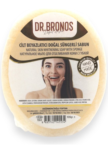 Sungerlı Cilt Beyazlatıcı Sabun 135 gr fiyatları