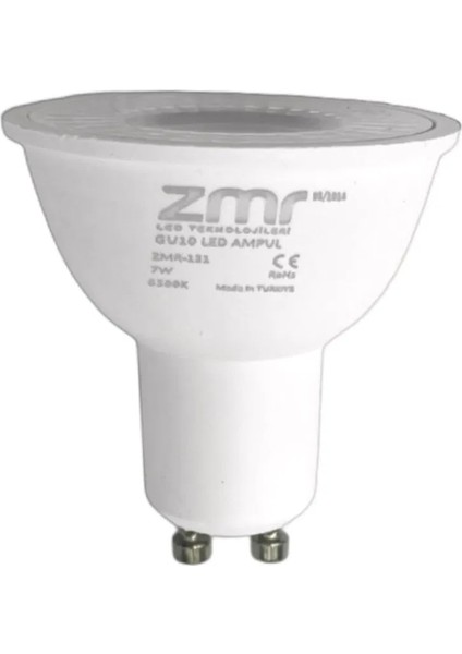 7W 3000K Gün Işığı LED Çanak Ampul Düşük Tüketim Yüksek Işık