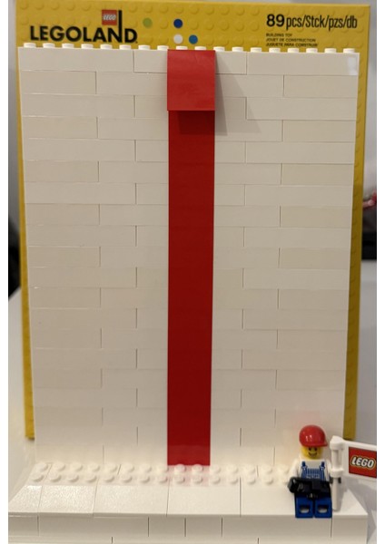 Exclusive Legoland 852668 Brick Wall Photo Display (Portrait) fırsatları