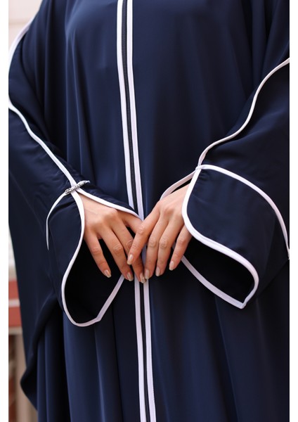 Sultan Abaya Dubai Ipeği -1002