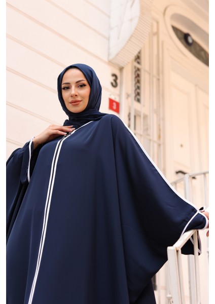 Sultan Abaya Dubai Ipeği -1002