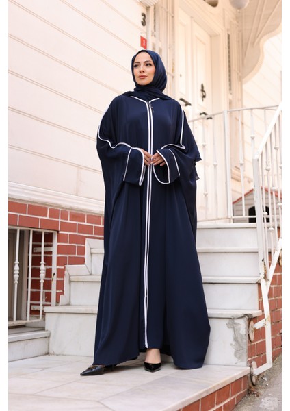 Sultan Abaya Dubai Ipeği -1002