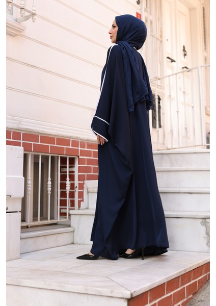 Sultan Abaya Dubai Ipeği -1002