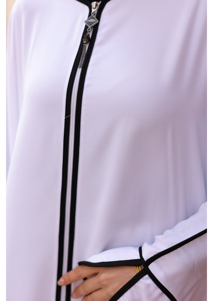 Sultan Abaya Dubai Ipeği -1002