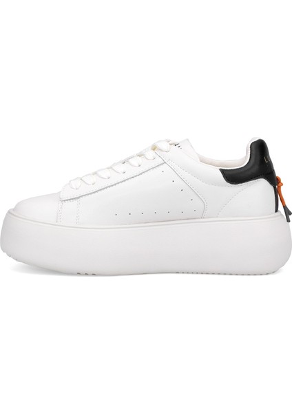 Marcella Kadın Deri Sneaker Ayakkabı Ekru