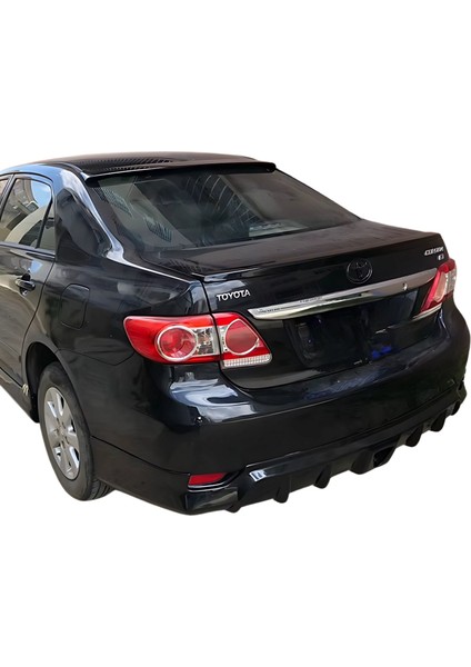 Toyota Corolla Spoiler Arka Cam Üstü - Siyah | 2007-2013 Arası, SD fırsatları