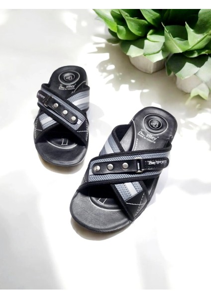 Ortopedik 4 Nokta Yumuşak Taban Ev ve Dışarı Terliği