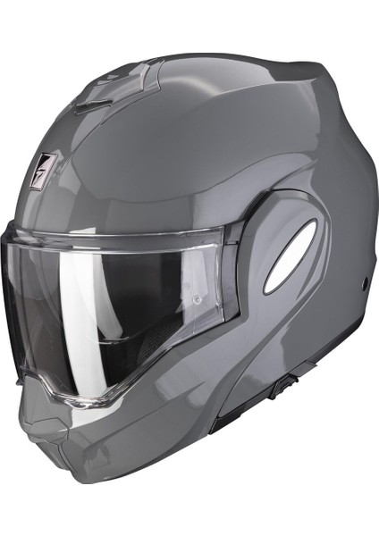 Exo-Tech Evo Çene Açılabilir Motosiklet Kaskı Gri