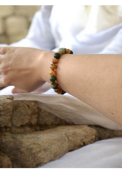 Kanada Yeşim Taşı Tibet Akik (Zihinsel Denge Dayanıklılık ) Bileklik fiyatları