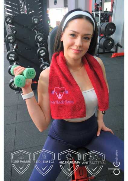 Nakışlı Spor Havlusu, Ter Emici Spor Havlusu, Fitness Havlusu, Antrenman Havlusu fiyatları