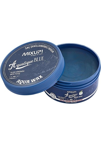 Aquatique Blue Aqua Wax 150 ml Orta Tutuş