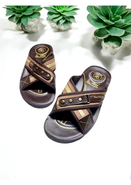 Ortopedik 4 Nokta Yumuşak Taban Ev ve Dışarı Terliği