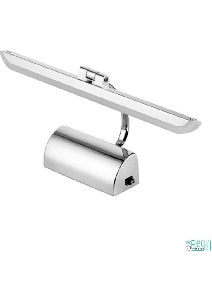 CT-5245 Mandarin LED Krom Kasa 10W Aplik 3000K Günışığı