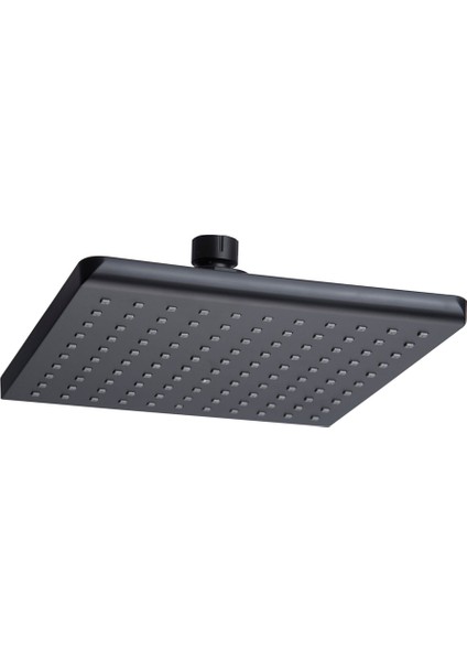 Tema Tetra Banyo Tepe Duş Başlığı Başlık Kireç Kırıcılı Sistem Siyah