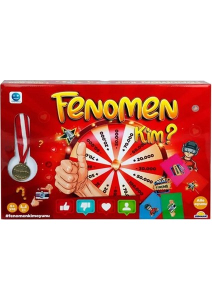 Fenomen Kim Tahmin Etme Oyunu Eğitici Eğlenceli Aile Arkadaş Çocuk Kutu Oyunu