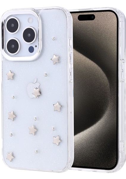 Apple iPhone 15 Pro Kılıf Kutup Figürlü Yıldız