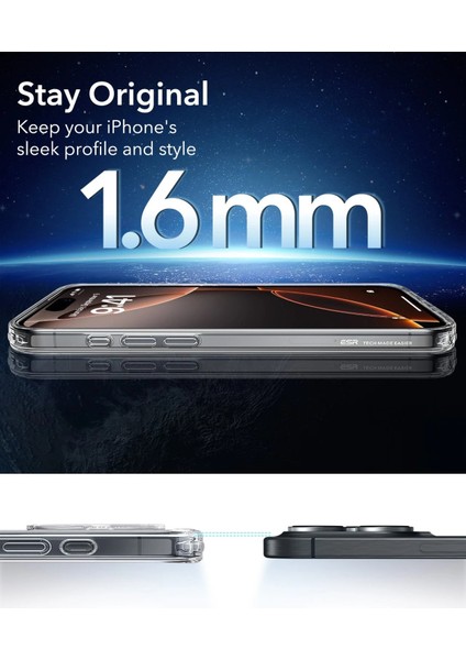 Apple iPhone 16 Pro Kılıf + Ekran Koruyucu Set Halolock Magsafe Classic Hybrid Silikon - Buzlu Siyah