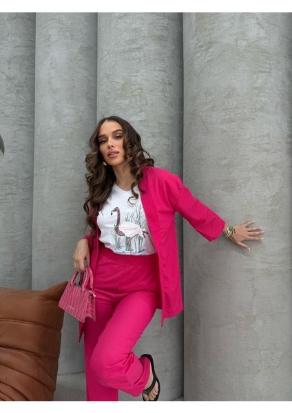 Pembe Kimono Takım modelleri