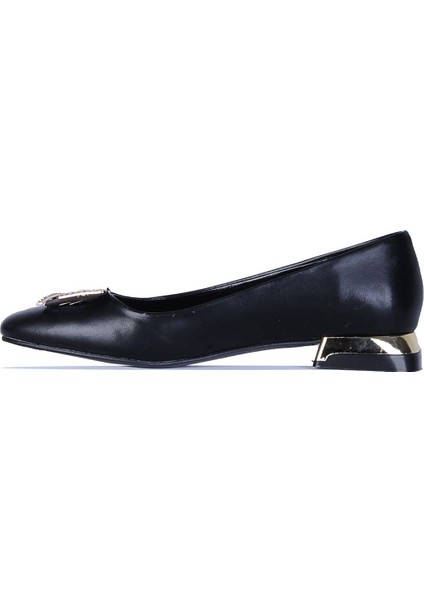 C1 Siyah Cilt Kadın Babet Ayakkabı fiyatları