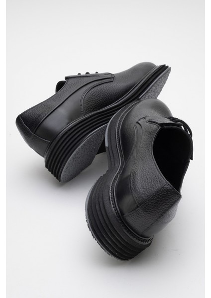 Erkek Bağcıklı Comfort Kasik Ayakkabı Deri Cr 2076 Siyah fırsatları