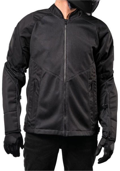 Mesh Af Korumalı Motosiklet Montu Siyah modelleri