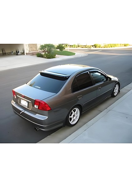 Honda Civic Spoiler Arka Cam Üstü - Siyah | 2001-2006 Arası, SD fiyatları