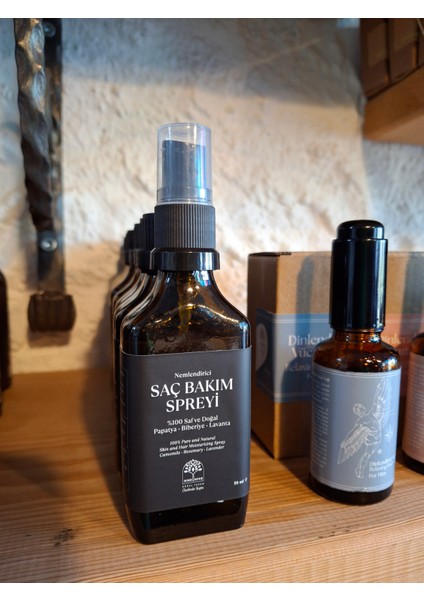 %100 Saf ve Doğal Nemlendirici Saç Bakım Spreyi Papatya – Biberiye - Lavanta 50 ml modelleri