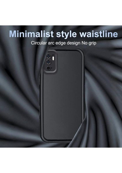 Xiaomi Redmi Note 10/10S Uyumlu Kılıf Kamera Korumalı Yumuşak Dokulu Darbe Emici Bordo Silikon Kapak