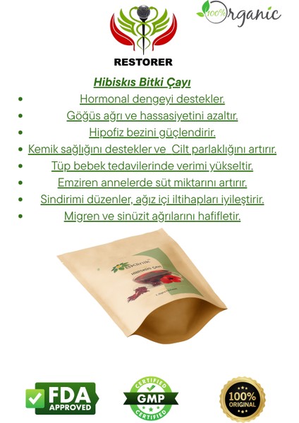 - Hibiskus Bitki Çayı