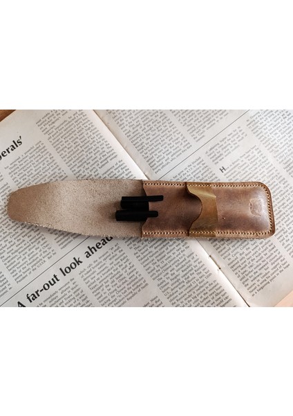 Crazy Hors Hakiki Deri El Emeği Özel Kalemleriniz Için Kalemlik Kalem Kutu 27 cm 6 cm Xe1 indirimleri