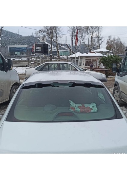 Renault Symbol Spoiler Arka Cam Üstü - Siyah | 2009-2013 Arası, SD modelleri
