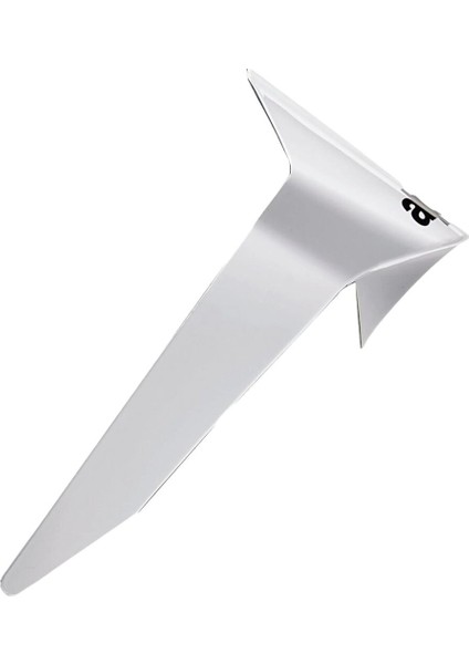 Supertech R10 Kask Için Standart Spoiler Beyaz