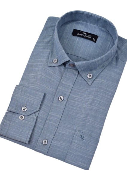 Erkek Klasik Tek Cepli Uzun Kol Gömlek BGL-ST04543 modelleri
