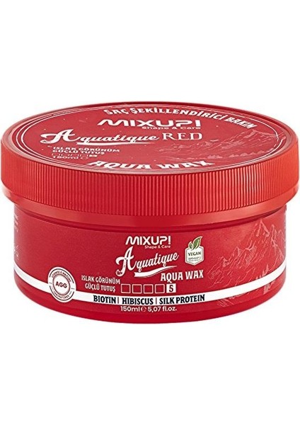 Aquatique Red Aqua Wax 150 ml (Güçlü Tutuş)