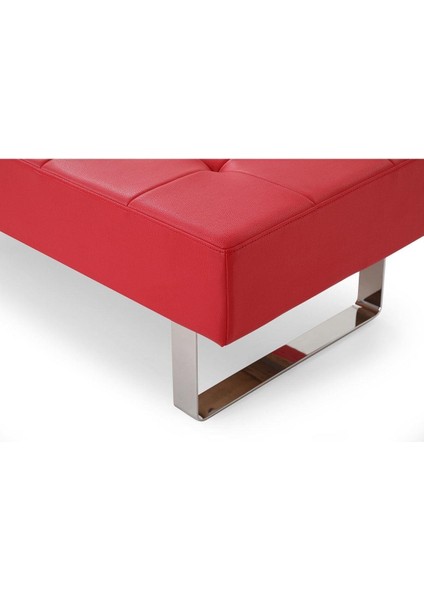 Metal Ayaklı Bench - Suni Deri Döşeme 45*120 cm Yükseklik 40 cm fırsatları