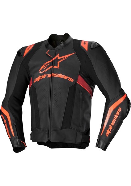 Missile V3 Ignition Deri Korumalı Motosiklet Montu Siyah Kırmızı