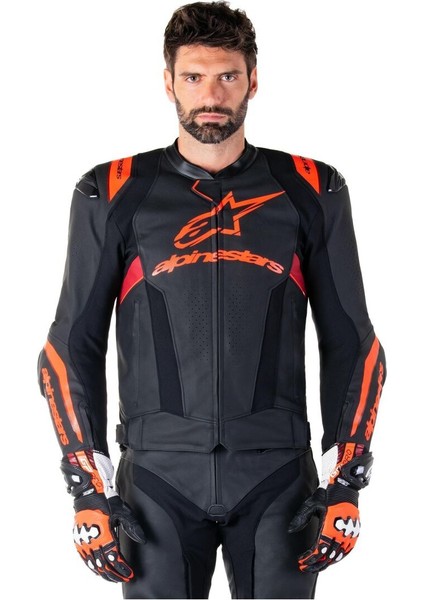 Missile V3 Ignition Deri Korumalı Motosiklet Montu Siyah Kırmızı modelleri