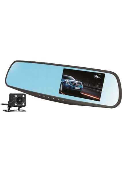 Mpıa Cc-64 Hd 4.5" Tf Araç Dikiz Ayna Kamerası 5464