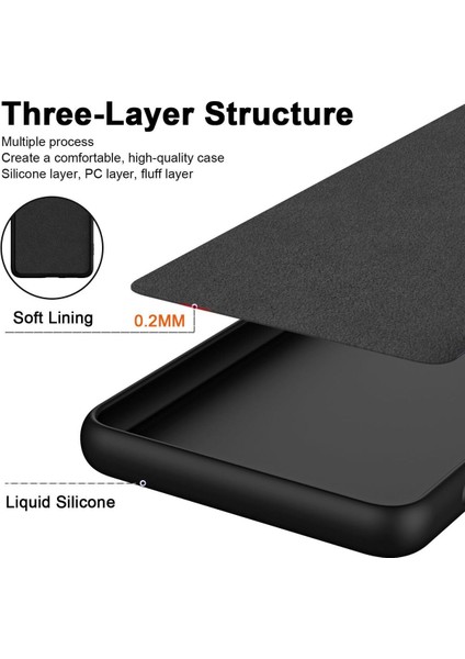 Xiaomi Mi 15 Ultra Kılıf Kadife Lansman Soft Yumuşak Liquid Silikon Kamera Korumalı Kapak