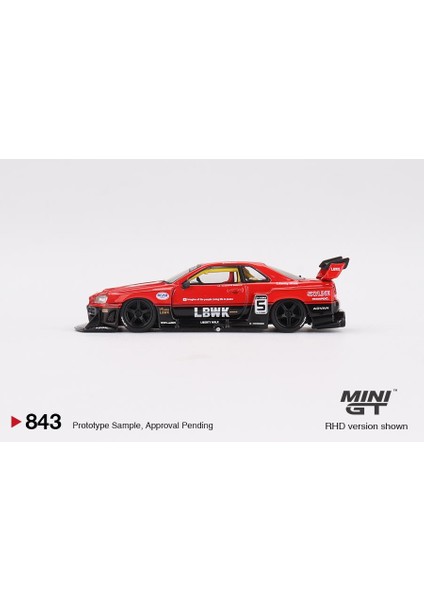 Nissan LB-ER34 Super Silhouette Skylıne Red/black 843 modelleri