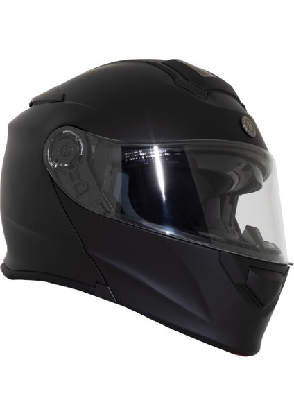 T-28 Çene Açılır Motosiklet Kaskı Mat Siyah fiyatları