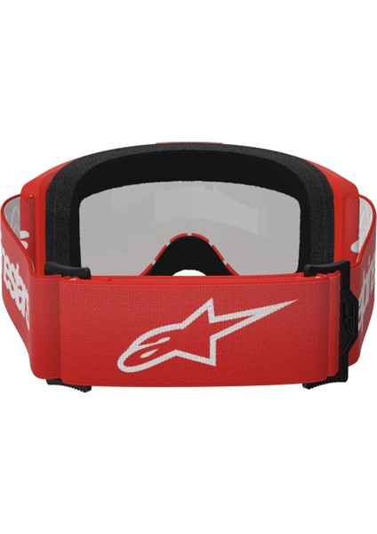 Vision 3 Wordmark Goggle Kross Gözlüğü Kırmızı Gümüş modelleri
