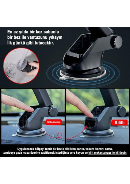 Tr-57 Araç Içi Otomatik Telefon Tutucu 7 Inçe Kadar fiyatları