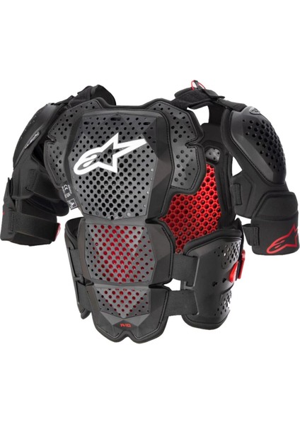 Alpinestars A-10 V2 Üst Gövde Koruma Siyah Beyaz Kırmızı fiyatları