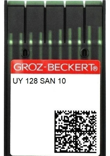 10 Numara Uy 128 San 10 Ffg Groz Beckert Reçme Iğne Uzun SAN10 (100LÜK Kutu )