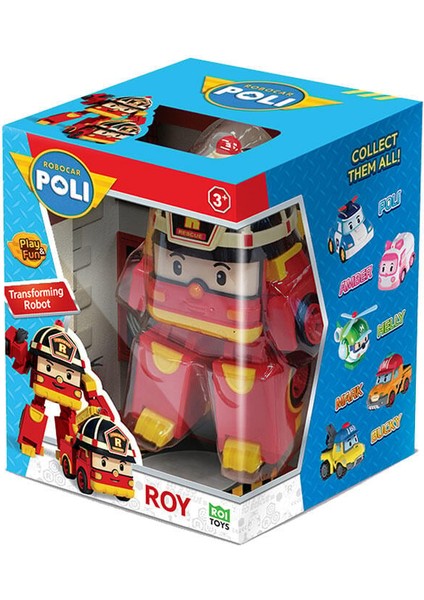Roy Dönüşen Itfaiye Aracı Robot Figür 10 cm – 3+ Yaş