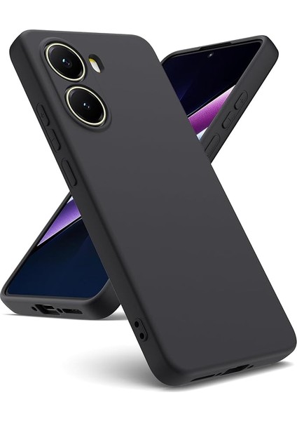 Xiaomi Poco X7 Pro Kılıf Lansman Kamera Korumalı Içi Kadife Yumuşak Renkli Silikon Mat Hisli Süet Liquid