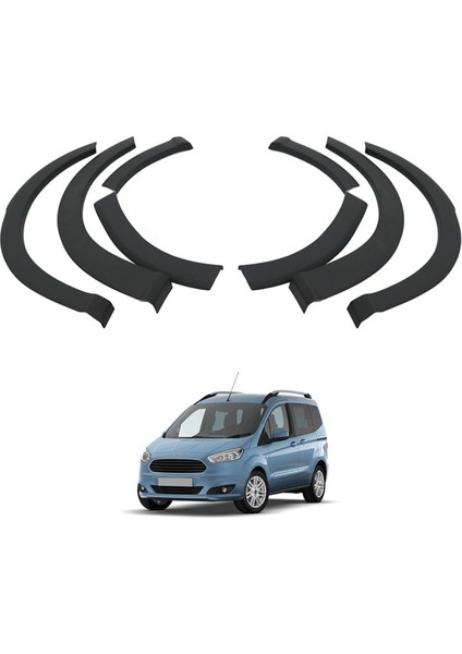 Ford Courier Dodik Seti - Çamurluk (8 Parça) | 2014-2018 Arası modelleri