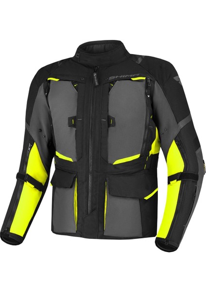 Shima Hero 2.0 Korumalı Motosiklet Montu Sarı